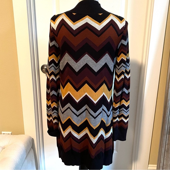 Missoni for Target Iconic Long Sleeve Cardigan for set ZigZag Black Knit Sweater - Picture 2 of 4
